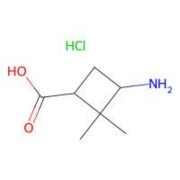 顺式-3-氨基-2,2-二甲基环丁烷羧酸盐酸盐,92812-22-1,≥97%,阿拉丁