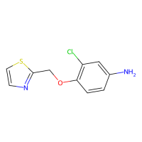 3-氯-4-(噻唑-2-基甲氧基)苯胺,851545-79-4,≥97%,阿拉丁
