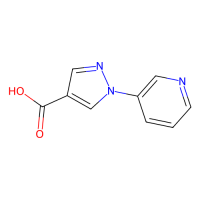 1-(吡啶-3-基)-1H-吡唑-4-羧酸,1014631-89-0,≥97%,阿拉丁