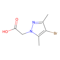 (4-溴-3,5-二甲基-1h-吡唑-1-基)乙酸,312309-43-6,≥95%,阿拉丁