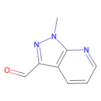 1-甲基-1H-吡唑并[3,4-b]吡啶-3-甲醛，1511782-19-6，≥97%，阿拉丁