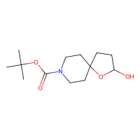 2-羟基-1-氧杂-8-氮杂螺[4.5]癸-8-羧酸叔丁酯，896103-70-1，≥97%，阿拉丁
