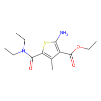 2-氨基-5-(二乙基氨基甲酰基)乙基-4-甲基噻吩-3-羧酸酯,329082-04-4,阿拉丁