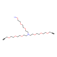 N-(氨基氧基-PEG2)-N-双(PEG3-炔丙基)，2112737-71-8，≥98%，阿拉丁