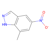 7-甲基-5-硝基-1H-吲唑，75785-12-5，≥97%，阿拉丁