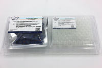 9mm螺纹样品瓶套装,未组装，类型: 1.8ml透明螺纹瓶;蓝色聚丙烯开口盖;本色PTFE/红色橡胶隔垫;包装: 100个，芯硅谷