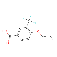 4-丙氧基-3-(三氟甲基)苯基硼酸，1162257-45-5，≥98%，阿拉丁