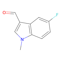 5-氟-1-甲基-1H-吲哚-3-甲醛，441715-30-6，≥97%，阿拉丁