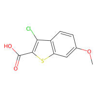 3-氯-6-甲氧基-1-苯并噻吩-2-羧酸，310390-60-4，≥95%，阿拉丁