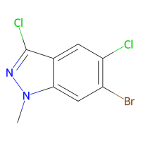 6-溴-3,5-二氯-1-甲基-1H-吲唑,1860028-28-9,≥97%,阿拉丁