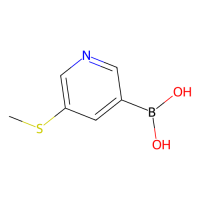 5-(甲硫基)吡啶-3-硼酸，477251-98-2，≥98%，阿拉丁