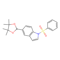 1-(苯磺酰基)吲哚-5-硼酸频哪醇酯，1256359-23-5，≥98%，阿拉丁