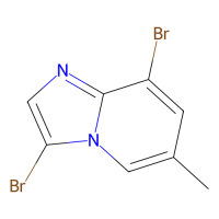 3,8-二溴-6-甲基咪唑并[1,2-a]吡啶，1072944-58-1，≥98%，阿拉丁