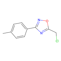 5-(氯甲基)-3-对甲苯基1,2,4-恶二唑，50737-29-6，≥97%，阿拉丁