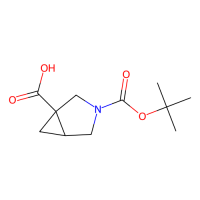 3-[(叔丁氧基)羰基] -3-氮杂双环[3.1.0]己烷-1-羧酸，1363381-55-8，≥97%，阿拉丁