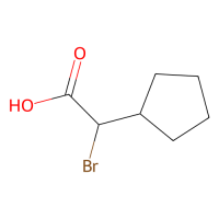 2-溴-2-环戊基乙酸,53389-30-3,≥97%,阿拉丁