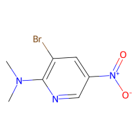 3-溴-2-(N,N-二甲基)氨基-5-硝基吡啶，26163-05-3，≥98%，阿拉丁