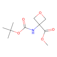 3-{[((叔丁氧基)羰基]氨基}氧杂环丁烷-3-羧酸甲酯，1363381-38-7，≥97%，阿拉丁