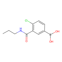 4-氯-3-(正丙基氨基羰基)苯基硼酸(含不定量酸酐),871332-93-3,≥98%,阿拉丁