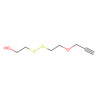 炔丙基PEG1-SS-醇，1391914-41-2，≥98%，阿拉丁