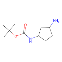 N-[反式-3-氨基环戊基]氨基甲酸叔丁酯，947732-58-3，≥97%，阿拉丁
