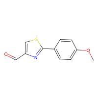 2-(4-甲氧基-苯基)-噻唑-4-甲醛，174006-71-4，≥95%，阿拉丁