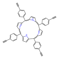 5,10,15,20-四（4-乙炔基苯基）卟啉，160240-15-3，≥97%，阿拉丁