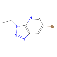 6-溴-3-乙基-3H-[1,2,3]三唑并[4,5-b]吡啶，1187386-21-5，≥97%，阿拉丁