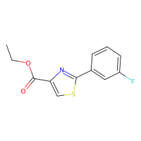2-(3-氟-苯基)-噻唑-4-羧酸乙酯,132089-37-3,≥95%,阿拉丁
