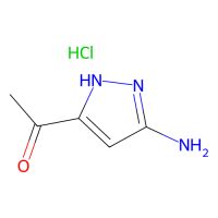 1-(3-氨基-1H-吡唑-5-基)乙-1-酮盐酸盐，1373267-26-5，≥97%，阿拉丁