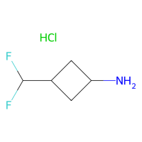 3-(difluoromethyl)cyclobutan-1-amine hydrochloride，1803586-55-1，≥97%，阿拉丁
