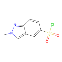 2-甲基-2H-吲唑-5-磺酰氯，1097731-30-0，≥97%，阿拉丁