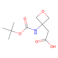 2-(3-{[((叔丁氧基)羰基]氨基}氧杂环丁-3-基)乙酸，1221715-78-1，≥97%，阿拉丁
