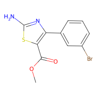 2-氨基-4-(3-溴苯基)噻唑-5-羧酸甲酯,1065074-63-6,≥96%,阿拉丁