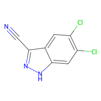 5,6-二氯-1H-吲唑-3-甲腈,885278-39-7,≥97%,阿拉丁