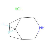 8,8-二氟-3-氮杂双环[3.2.1]辛烷盐酸盐，1779942-70-9，≥97%，阿拉丁