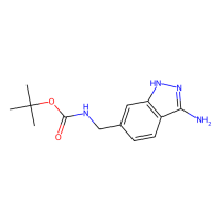 N-[(3-氨基-1H-吲唑-6-基)甲基]氨基甲酸叔丁酯，368426-74-8，≥97%，阿拉丁