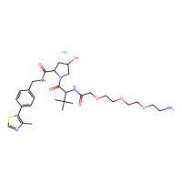 (SRS)-AHPC-PEG3-NH2盐酸盐,2097971-11-2,≥95%,阿拉丁