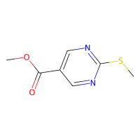 2-(甲硫基)嘧啶-5-羧酸甲酯，38275-41-1，≥97%，阿拉丁