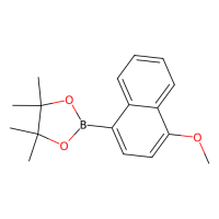 4-甲氧基萘-1-基硼酸频哪醇酯，269410-16-4，≥98%，阿拉丁