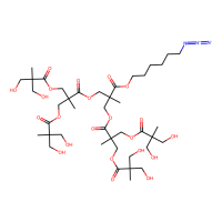 聚酯双-MPA树枝状化合物,8个羟基,1个叠氮化物,873849-89-9,≥95%, generation 3,阿拉丁