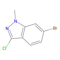 6-溴-3-氯-1-甲基-1H-吲唑，1243472-33-4，≥97%，阿拉丁