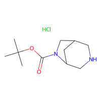 3,6-二氮杂双环[3.2.1]辛烷6-羧酸盐叔丁基盐酸盐，1523571-18-7，≥97%，阿拉丁