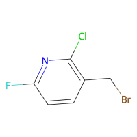 3-(溴甲基)-2-氯-6-氟吡啶，1227516-84-8，≥97%，阿拉丁