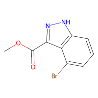 4-溴-1H-吲唑-3-羧酸甲酯，1190322-47-4，≥97%，阿拉丁