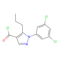 1-(3,5-二氯苯基)-5-丙基-1H-吡唑-4-羰酰氯，306936-64-1，≥95%，阿拉丁