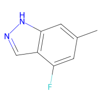 4-氟-6-甲基-1H-吲唑，885522-09-8，≥98%，阿拉丁