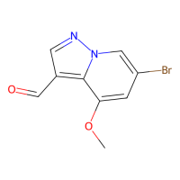 6-溴-4-甲基吡唑并[1,5-a]吡啶-3-甲醛，1207839-91-5，≥95%，阿拉丁