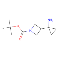 3-(1-氨基环丙基)氮杂环丁烷-1-羧酸叔丁酯，1352012-69-1，≥97%，阿拉丁