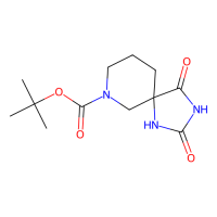 2,4,4-二氧杂-1,3,7-三氮杂螺[4-]叔丁基-7-羧酸叔丁酯，887120-96-9，≥97%，阿拉丁